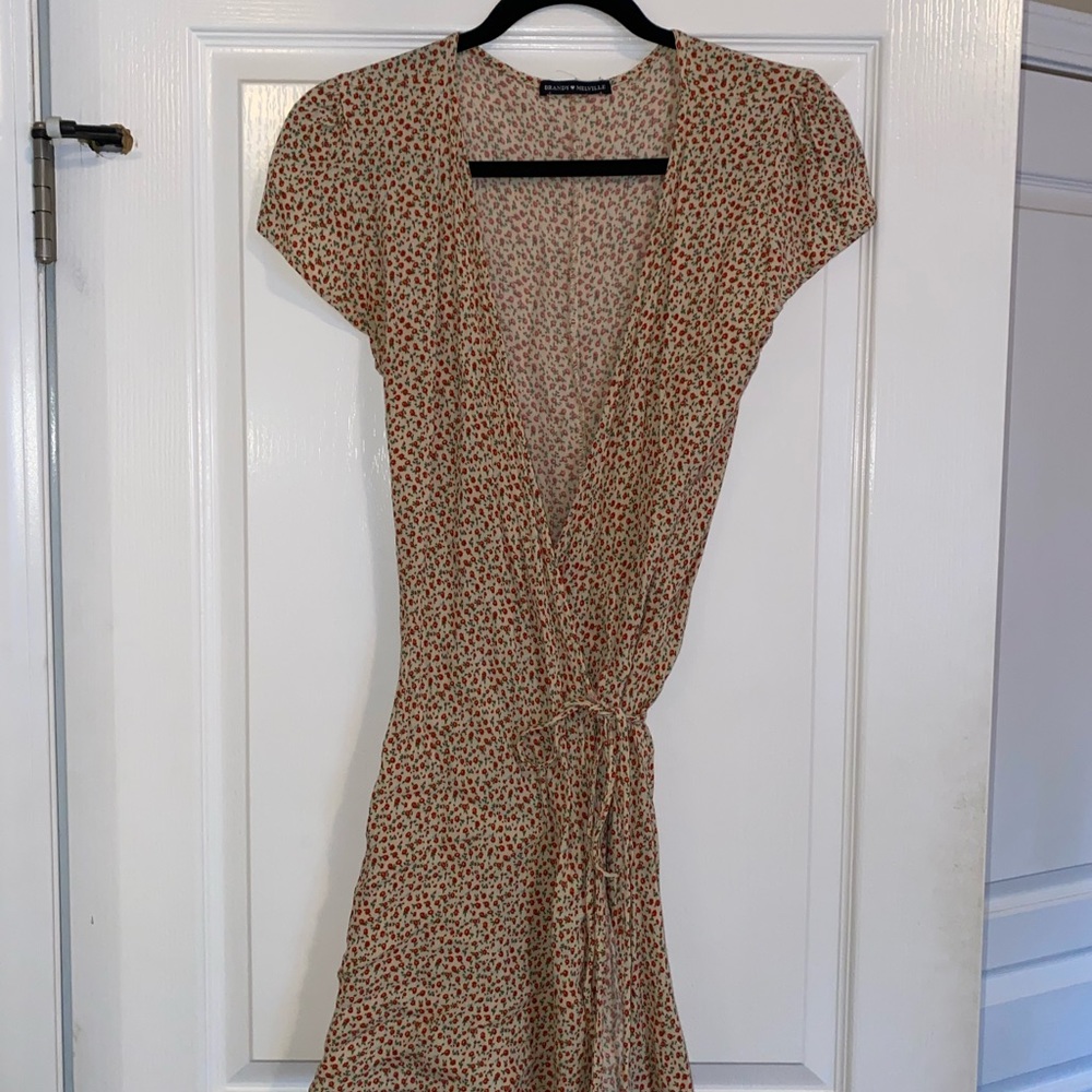 Brandy Melville mini wrap dress